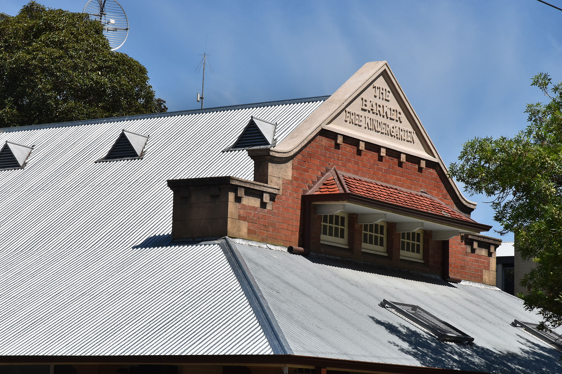 COLORBOND steel roofing